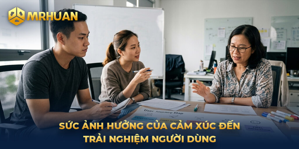 Sức ảnh hưởng của cảm xúc đến trải nghiệm người dùng