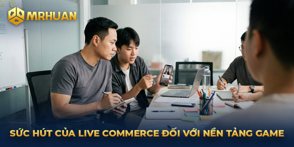 Sức hút của Live Commerce đối với nền tảng game